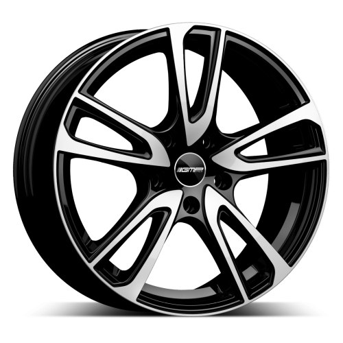 Cerchio per BMW ASTR Astral 7,0x17 ET45 PCD 5/112 CB 66,6 Glossy Black 17''